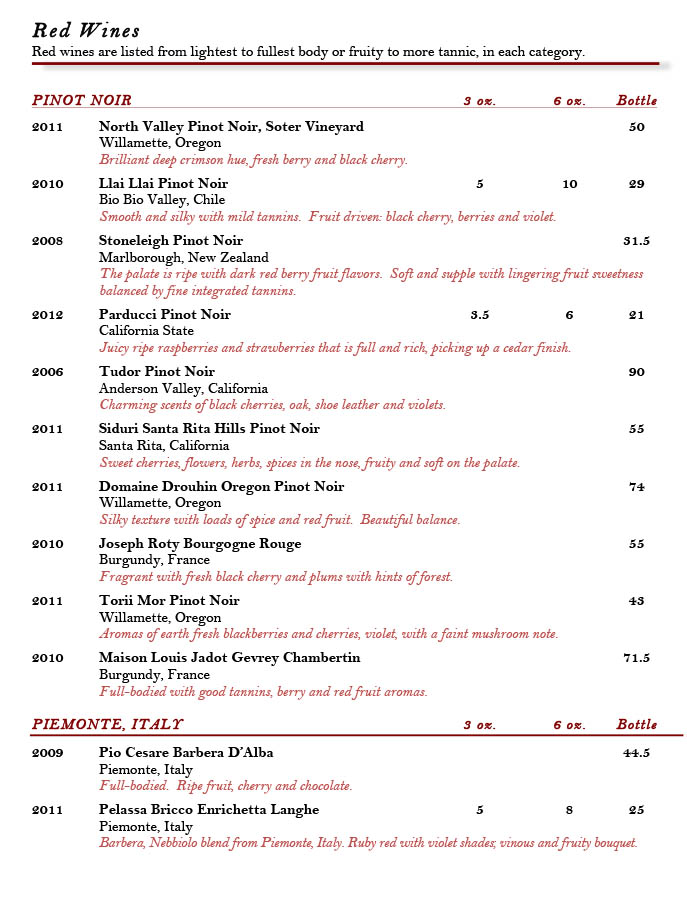 Wines